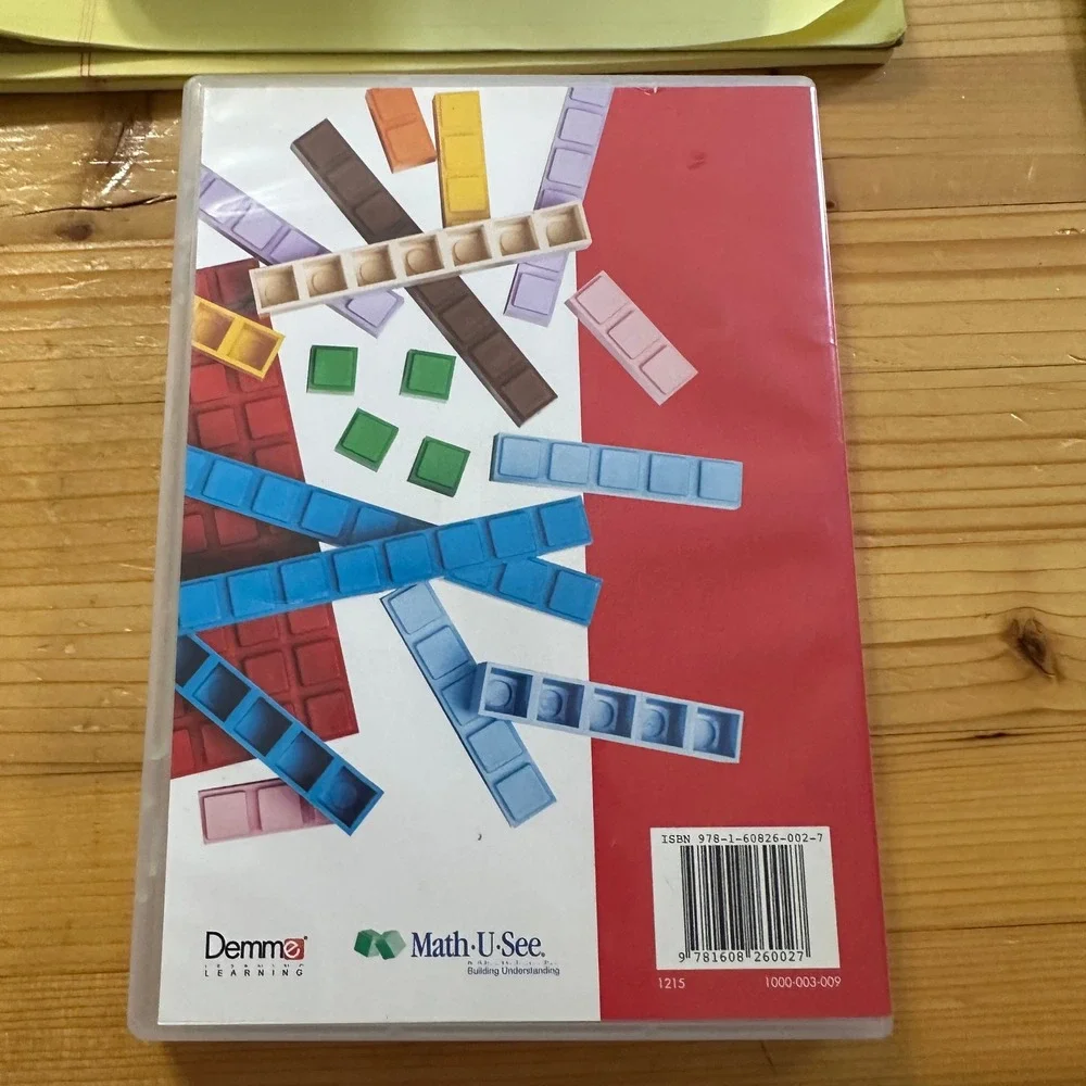 Math-U-See Primer Introduction to Math DVD Demme Learning Homeschool Curriculum